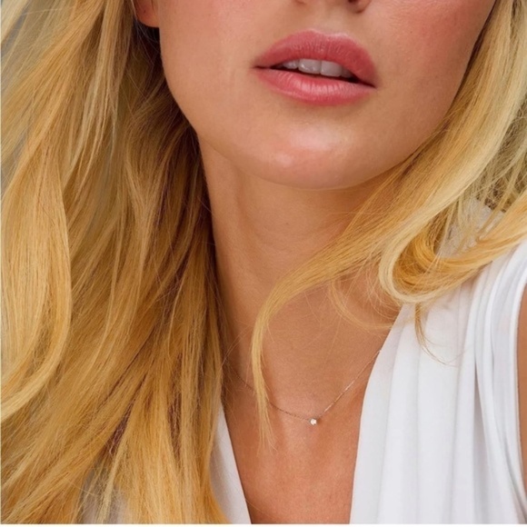 Gold 14k Gold Plated 2pc Star Necklace Set - Picture 4 of 4